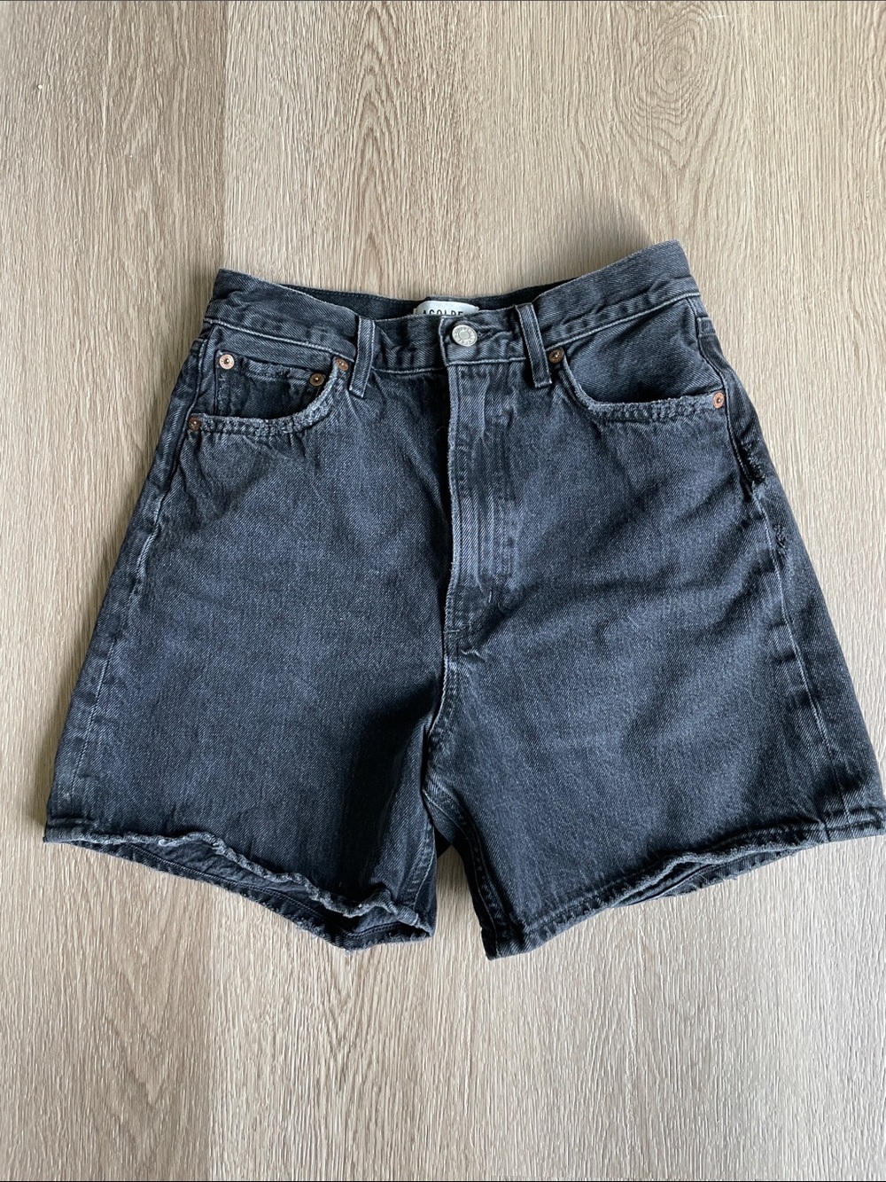 Men's Black Denim Shorts - Classic Casual Fit